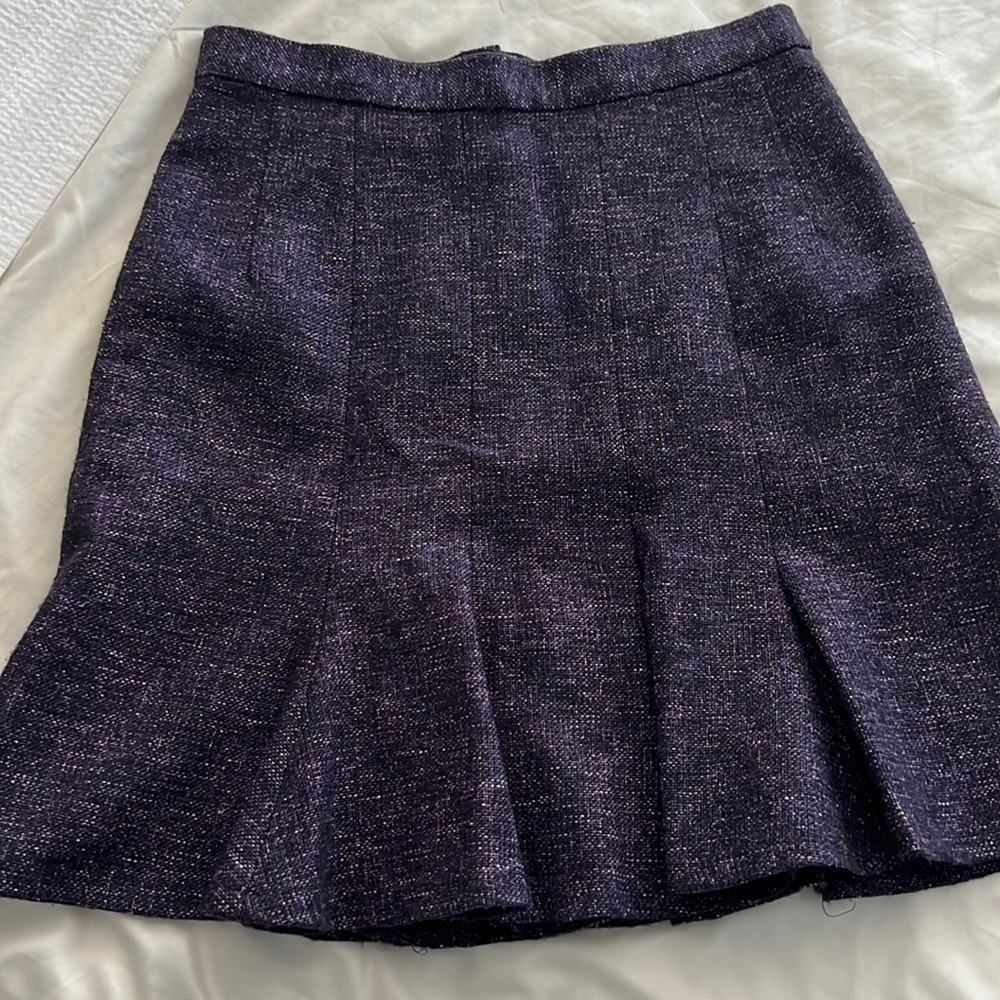 Nanette Lepore Purple professional skirt sz 2
